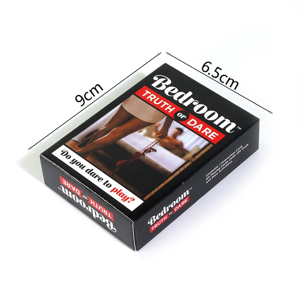 Bedroom Truth or Dare Card Game
